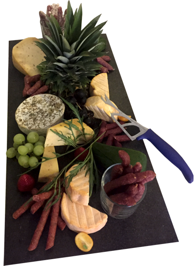 Wurst- und Käseplatte